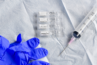 Intrathecal morfin illustrasjon